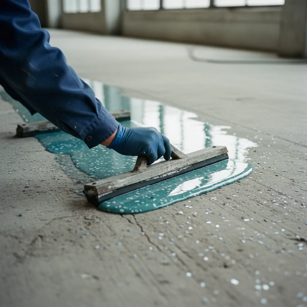 Polyaspartic Floor Coating in Madison